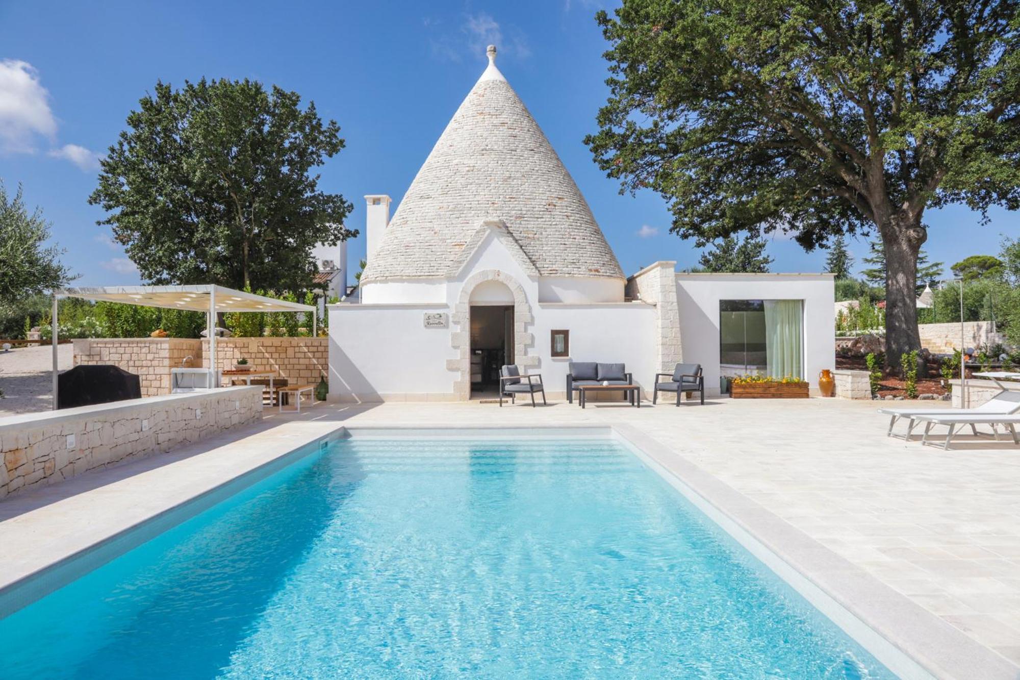 Вилла Td Trullo Roverella Charming Trullo With Pool Кастеллана-Гротте Экстерьер фото